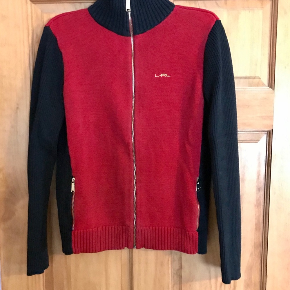 Ralph Lauren Long Sleeve Turtleneck Zipper Sweater